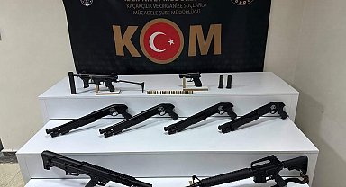 Elazığ'da 8 adet ruhsatsız silah ele geçirildi: 1 tutuklama