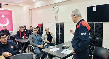 Elazığ'da KBRN tehditlerine karşı itfaiye personeline eğitim