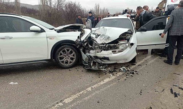 Elazığ'da mart ayında 293 kaza meydana geldi