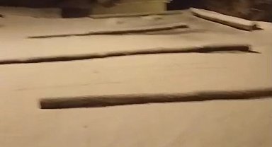 Karakoçan'da kar yağışı etkili oldu