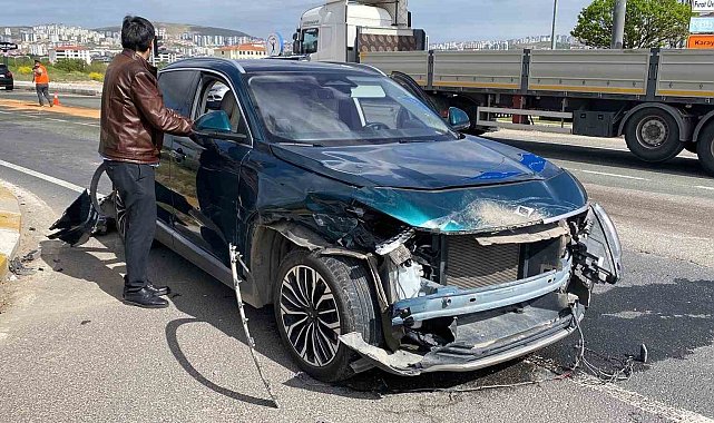Elazığ'da trafik kazası: 1 yaralı