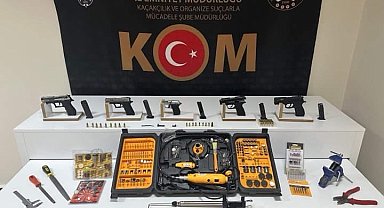 Elazığ'da 5 adet ruhsatsız tabanca ele geçirildi: 1 tutuklama