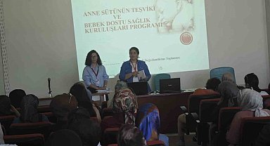 Elazığ'da anne sütünün teşviki programı