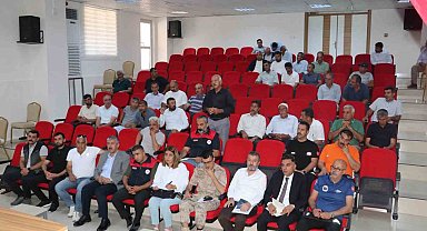 Elazığ'da arazi yangınlarına karşı toplantı gerçekleştirildi