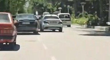 Elazığ'da tehlikeli şerit değiştiren sürücüye ceza