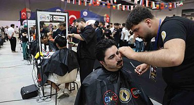 Uluslararası Kuaförler Balkan Şampiyonası Elazığ'da başladı