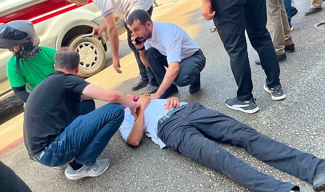 Elazığ'da otomobilin çarptığı yaya ağır yaralandı