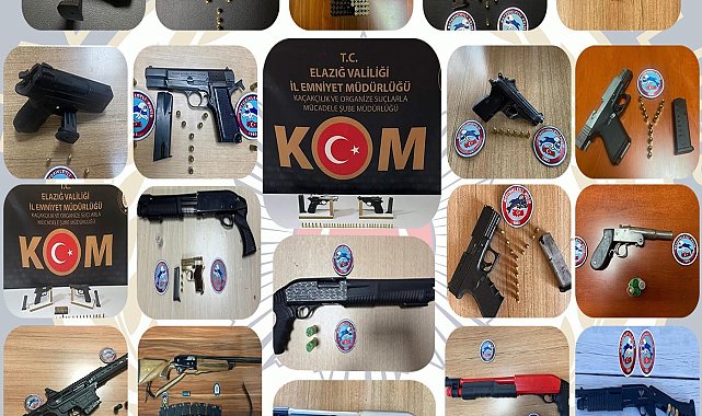 Elazığ'da son 20 günde aranan 75 şahıs tutuklandı