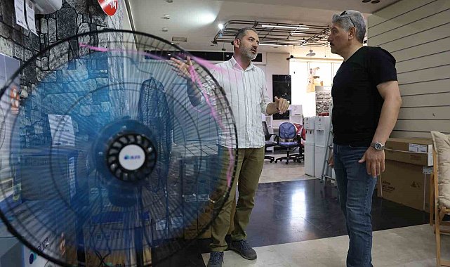 Havaların ısınmasıyla, vatandaşlar klima ve vantilatörlere yöneldi