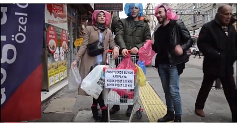 ÜCRETLİ POŞET UYGULAMASI KOMİK SOKAK RÖPORTAJI
